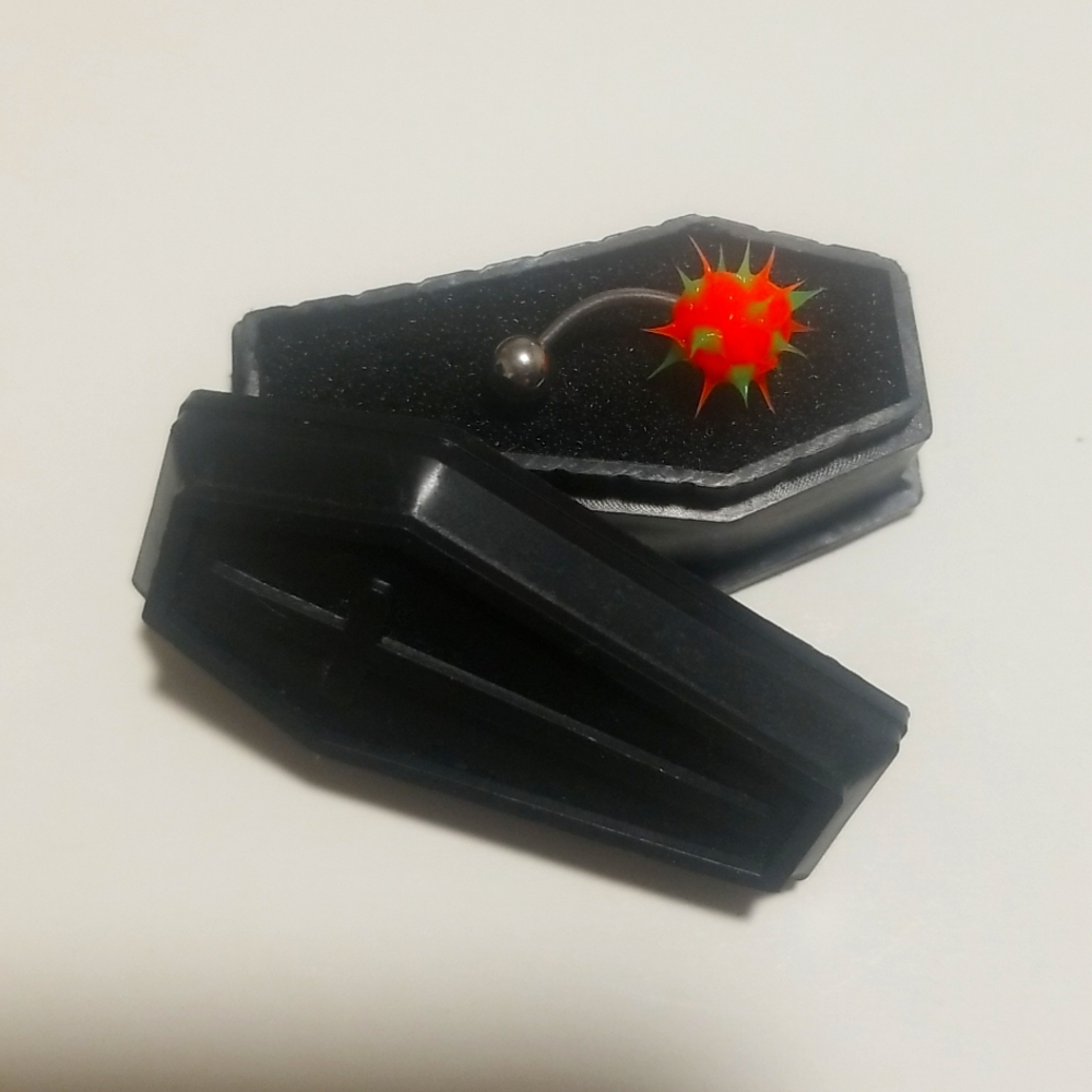 Coffin box body jewellery